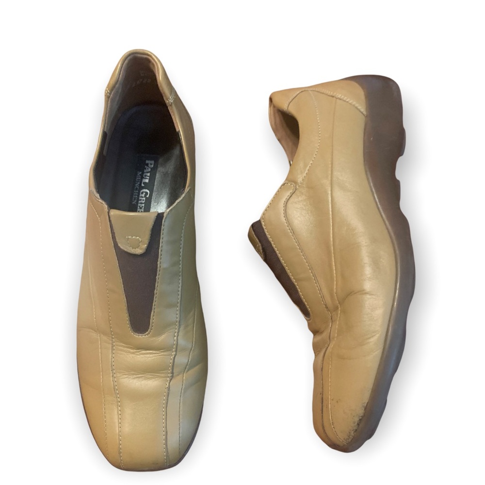 Paul Green leather‎ slip on sneakers  comfort walking shoes 9